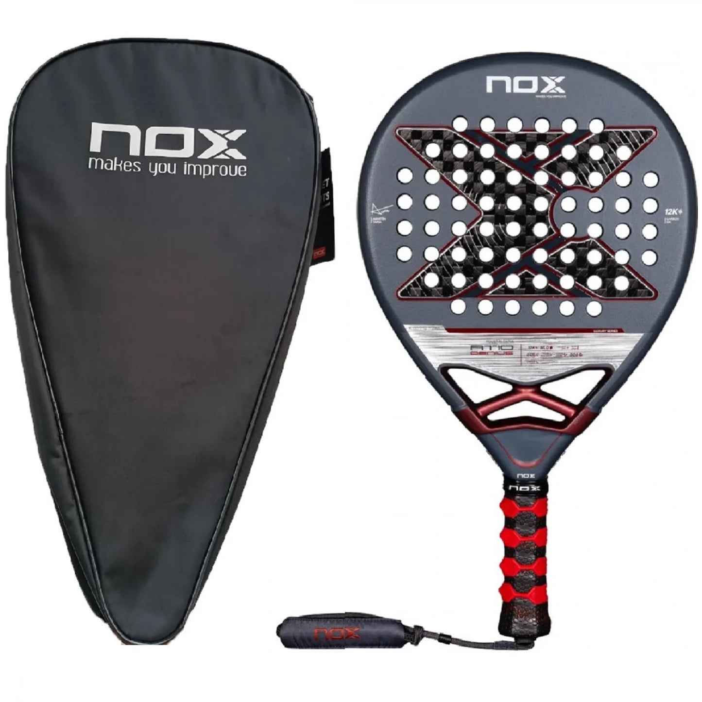 Top 1 High Quality, Professional Padel Tennis Racket, Soft Face, Carbon Fiber, Lightweight, Fashionable EVA Sport Racquet