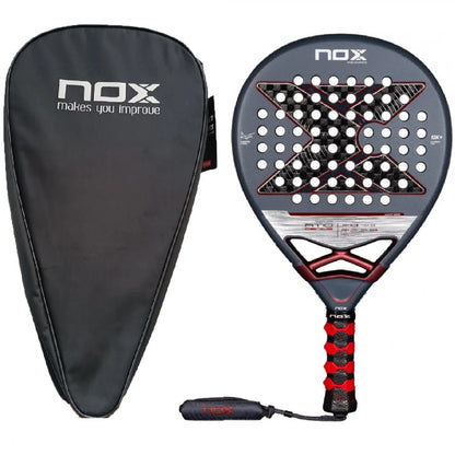 Top 1 High Quality, Professional Padel Tennis Racket, Soft Face, Carbon Fiber, Lightweight, Fashionable EVA Sport Racquet