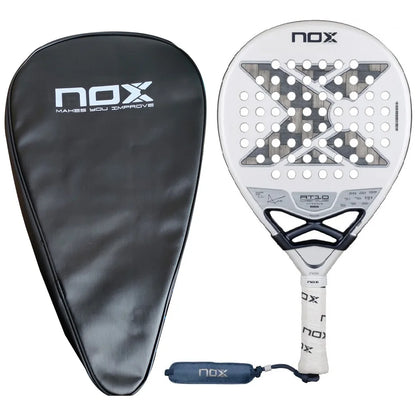 Top 1 High Quality, Professional Padel Tennis Racket, Soft Face, Carbon Fiber, Lightweight, Fashionable EVA Sport Racquet