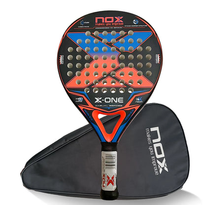 Top 1 High Quality, Professional Padel Tennis Racket, Soft Face, Carbon Fiber, Lightweight, Fashionable EVA Sport Racquet