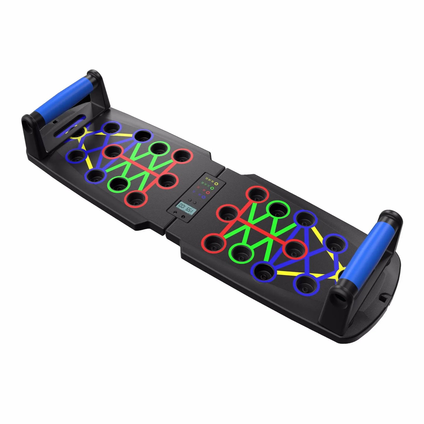 Foldable Multi-Functional Push up Board Chest Abs Training Equipment Portable Home Gym Fitness Tool for Men Core Workout
