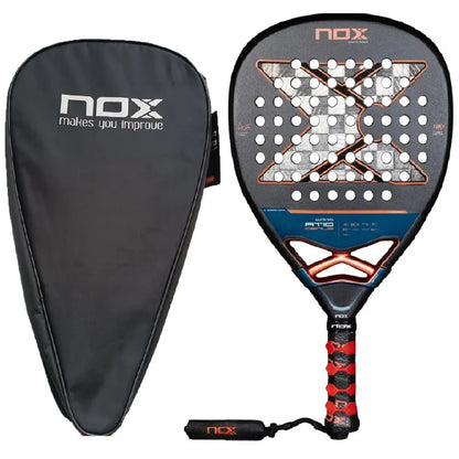 Top 1 High Quality, Professional Padel Tennis Racket, Soft Face, Carbon Fiber, Lightweight, Fashionable EVA Sport Racquet
