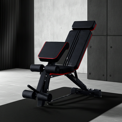 Banc de Musculation Multifonction Réglable — 8 Configurations