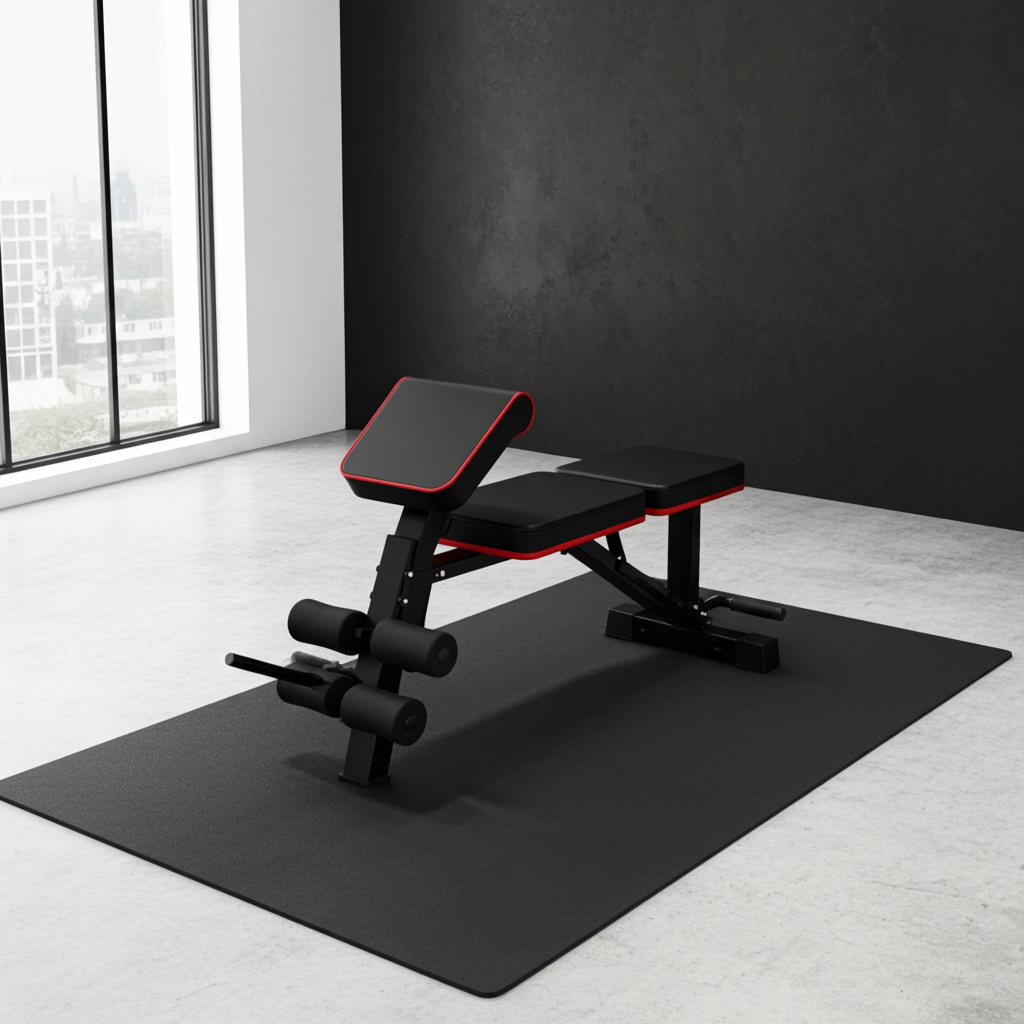 Banc de Musculation Multifonction Réglable — 8 Configurations