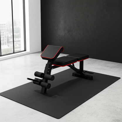 Banc de Musculation Multifonction Réglable — 8 Configurations